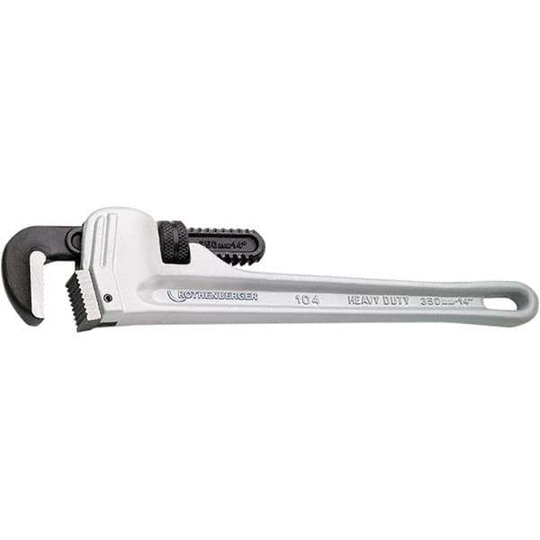 Rothenberger - Pipe Wrenches Type: Cast Aluminum Pipe Wrench Maximum Pipe Capacity (Inch): 1/2 - Top Tool & Supply