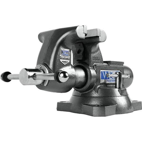 Wilton - Bench & Pipe Combination Vises Jaw Width (Inch): 5-1/2 Jaw Opening Capacity (Inch): 3-5/8 - Top Tool & Supply