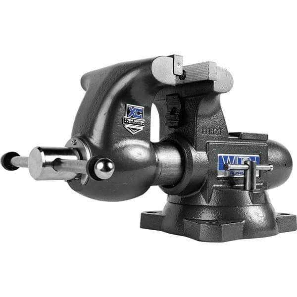 Wilton - Bench & Pipe Combination Vises Jaw Width (Inch): 6-1/2 Jaw Opening Capacity (Inch): 4-1/4 - Top Tool & Supply