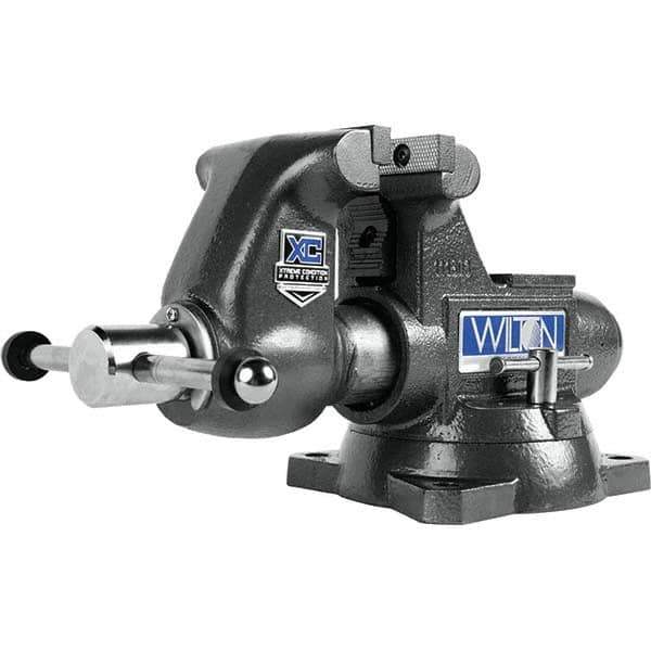 Wilton - Bench & Pipe Combination Vises Jaw Width (Inch): 4-1/2 Jaw Opening Capacity (Inch): 3-1/2 - Top Tool & Supply