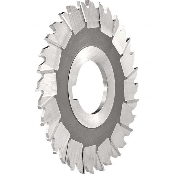 Side Chip Saw: 6″ Blade Dia, 5/32″ Blade Thickness, 1-1/4″ Arbor Hole Dia, 42 Teeth, Cobalt Uncoated, Straight Tooth