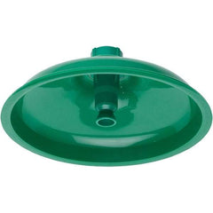 Haws - 11" Long x 11" Wide x 4" High, Plastic Plumbed Wash Station Showerhead - Green Matting - Top Tool & Supply