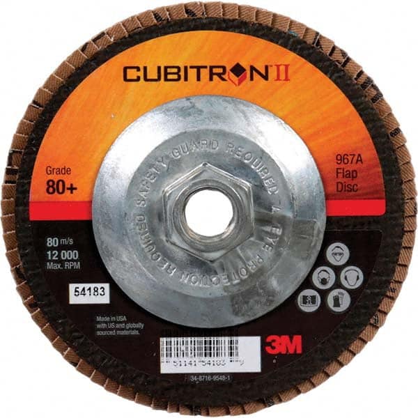 3M - Flap Discs Abrasive Type: Coated Flap Disc Type: Type 27 - Top Tool & Supply