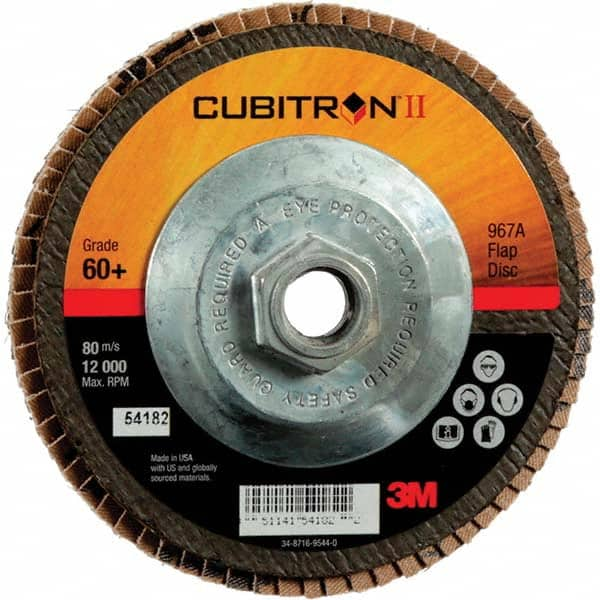 3M - Flap Discs Abrasive Type: Coated Flap Disc Type: Type 27 - Top Tool & Supply