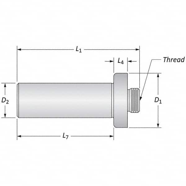 Allied Machine and Engineering - Boring Head Arbors, Shanks & Adapters Shank Type: Straight Shank Mount Type: Threaded Mount - Top Tool & Supply