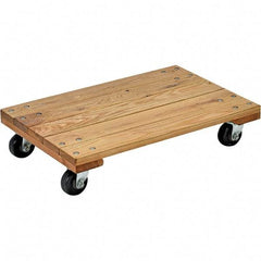 Vestil - 900 Lb Capacity Hardwood Dolly - 24" Long x 16" Wide - Top Tool & Supply