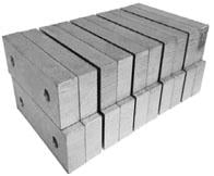 10 Pack Aluminum Vice Jaws - SBM - Part #  VJ-6A060207M-10 - Top Tool & Supply