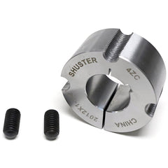 Shuster - 1-11/16" Bore, 3/8" Keyway Width x 3/16" Keyway Depth, Tapered Lock Sprocket Bushing - Exact Industrial Supply