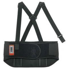 1600 S BLK STD ELASTIC BACK SUPPORT - Top Tool & Supply