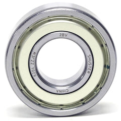 Shuster - R16 ZZ, 1" Bore Diam, 2" OD, Double Shield Deep Groove Radial Ball Bearing - Exact Industrial Supply