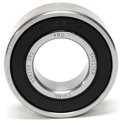 Shuster - SS6206 2RS, 30mm Bore Diam, 62mm OD, Double Seal Deep Groove Radial Ball Bearing - Exact Industrial Supply