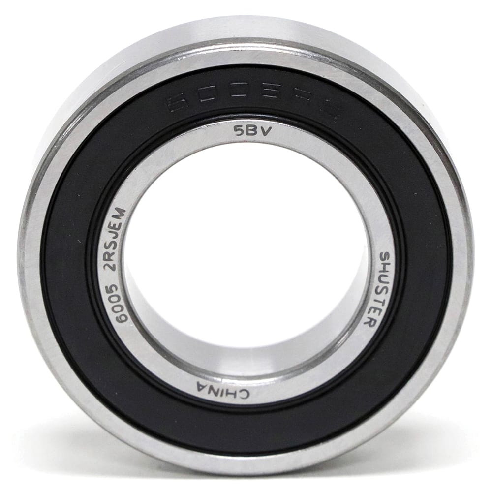 Shuster - 6004 2RS JEM BULK, 20mm Bore Diam, 42mm OD, Double Seal Deep Groove Radial Ball Bearing - Exact Industrial Supply