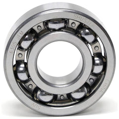 Shuster - 6303 JEM, 17mm Bore Diam, 47mm OD, Open Deep Groove Radial Ball Bearing - Exact Industrial Supply