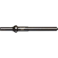 Mayhew - 7/16" Head Width, 6" OAL, Roll Pin Punch - Round Drive, Round Shank, Steel - Top Tool & Supply