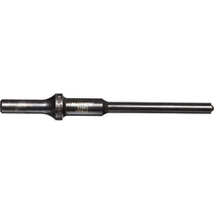 Mayhew - 5/16" Head Width, 6" OAL, Roll Pin Punch - Round Drive, Round Shank, Steel - Top Tool & Supply