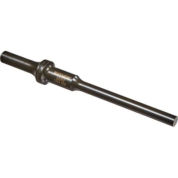 Mayhew - 5/16" Head Width, 6" OAL, Roll Pin Punch - Round Drive, Round Shank, Steel - Top Tool & Supply