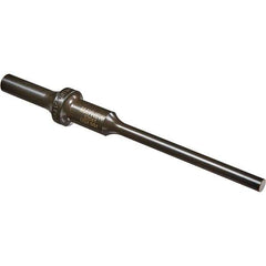 Mayhew - 1/4" Head Width, 6" OAL, Roll Pin Punch - Round Drive, Round Shank, Steel - Top Tool & Supply