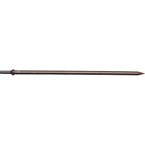 Mayhew - 18" OAL, Tapered Punch Chisel - Round Drive, Round Shank, Steel - Top Tool & Supply