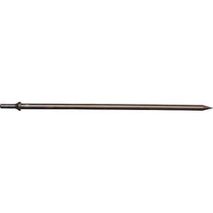 Mayhew - 18" OAL, Tapered Punch Chisel - Round Drive, Round Shank, Steel - Top Tool & Supply