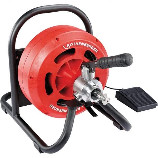 Rothenberger - Electric & Gas Drain Cleaning Machines Type of Power: Electric For Minimum Pipe Size: 1.570 (Inch) - Top Tool & Supply