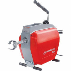 Rothenberger - Electric & Gas Drain Cleaning Machines Type of Power: Electric For Minimum Pipe Size: 0.780 (Inch) - Top Tool & Supply