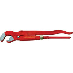 Rothenberger - Pipe Wrenches Type: Corner Pipe Wrench 45 Deg Maximum Pipe Capacity (Inch): 2 - Top Tool & Supply