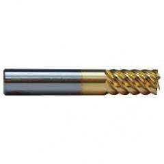 7/16 TuffCut SS 6 Fl High Helix Non-Center Cutting End Mill - Top Tool & Supply