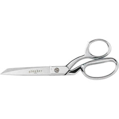 Gingher - Scissors & Shears Blade Material: Forged Steel; Double-Plated Chrome-Over-Nickel Finish Applications: Sewing; Fabric - Top Tool & Supply