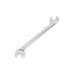 Open End Wrench: Angled & Open End Head, 9 mm Chrome Moly Finish