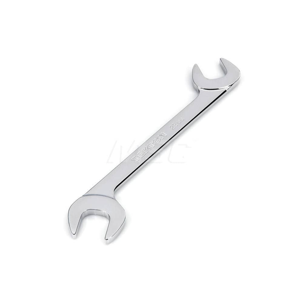 Open End Wrench: Angled & Open End Head, 23 mm Chrome Moly Finish