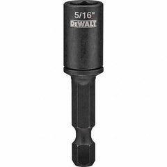 DeWALT - Power & Impact Screwdriver Bits & Holders Bit Type: Magnetic Nut Driver Hex Size (Inch): 5/16 - Top Tool & Supply