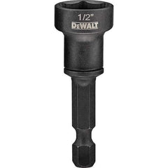 DeWALT - Power & Impact Screwdriver Bits & Holders Bit Type: Magnetic Nut Driver Hex Size (Inch): 1/2 - Top Tool & Supply