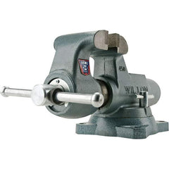 Wilton - Bench Vises Jaw Width (Inch): 6 Jaw Opening Capacity (Inch): 10 - Top Tool & Supply