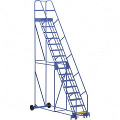 Vestil - 196" High 350 Lb Capacity 16 Step Ladder - Top Tool & Supply