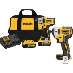 DeWALT - Cordless Impact Wrenches & Ratchets Voltage: 20.0 Drive Size (Inch): 1/2 - Top Tool & Supply