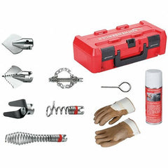 Rothenberger - Drain Cleaning Machine Cutters & Accessories Type: Tool Kit for Drain Cleaner For Use With Machines: Rothenberger R600 Drain Cleaner - Top Tool & Supply