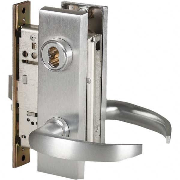 Best - Office Lever Lockset for 1-3/4" Thick Doors - Top Tool & Supply