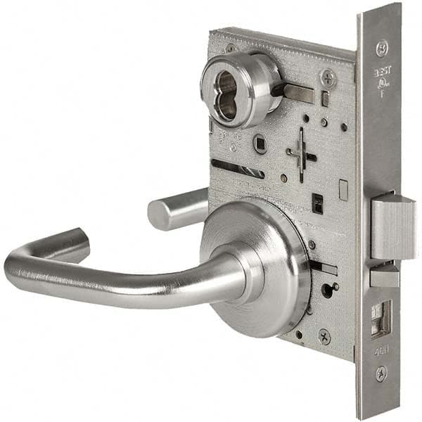 Best - Office Lever Lockset for 1-3/4" Thick Doors - Top Tool & Supply