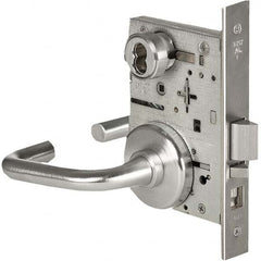 Best - Office Lever Lockset for 1-3/4" Thick Doors - Top Tool & Supply