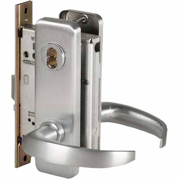 Best - Storeroom Lever Lockset for 1-3/4" Thick Doors - Top Tool & Supply