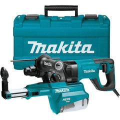 Makita - 120 Volt 1" SDS Plus Chuck Electric Rotary Hammer - 0 to 4,500 BPM, 0 to 1,100 RPM, Reversible - Top Tool & Supply