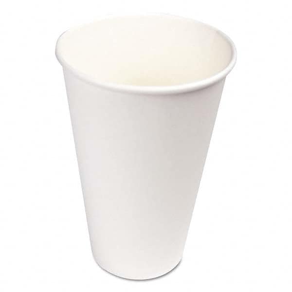 Boardwalk - Paper Hot Cups, 16 oz, White, 1000/Carton - Top Tool & Supply