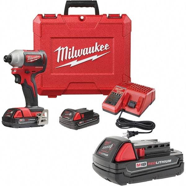 Milwaukee Tool - Impact Drivers Power Type: Cordless Voltage: 18 - Top Tool & Supply