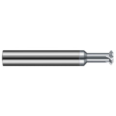 Harvey Tool - 5/8° 5/8" Cut Diam, 0.2075" Cut Width, 5/8" Shank, Solid Carbide Double-Angle Cutter - Exact Industrial Supply