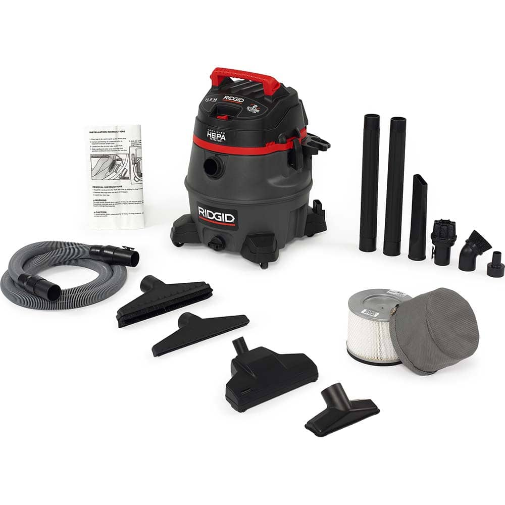 Ridgid - Wet/Dry Vacs Power Type: Electric Type: Wet/Dry Vacuum - Top Tool & Supply