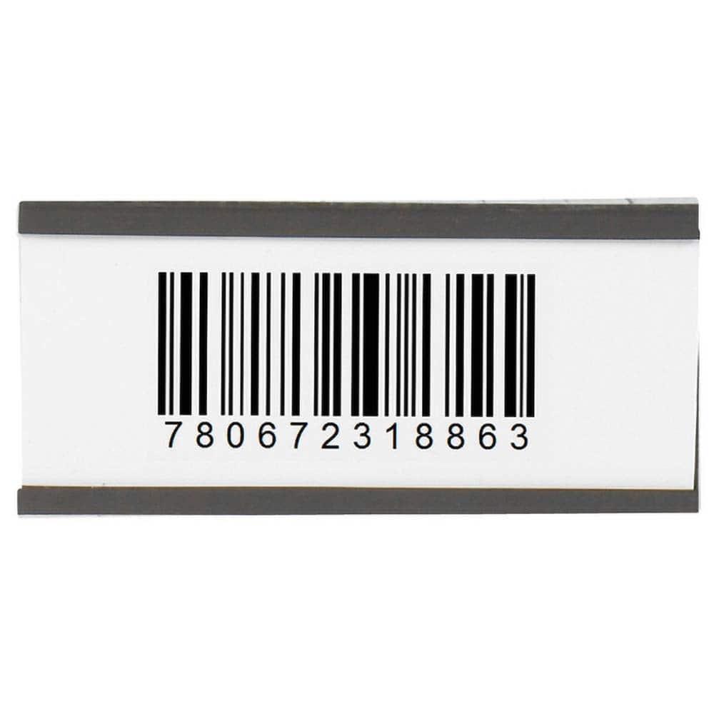 Value Collection - Label Holders Backing: Magnetic Width (Inch): 4 - Top Tool & Supply