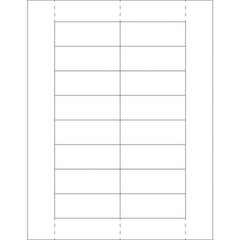 Value Collection - Label Holders Width (Inch): 3 Length (Inch): 1-1/8 - Top Tool & Supply