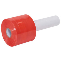 Colored Extended Core Bundling Film, 80 Gauge, 3″ x 1000', Red, 18/Case