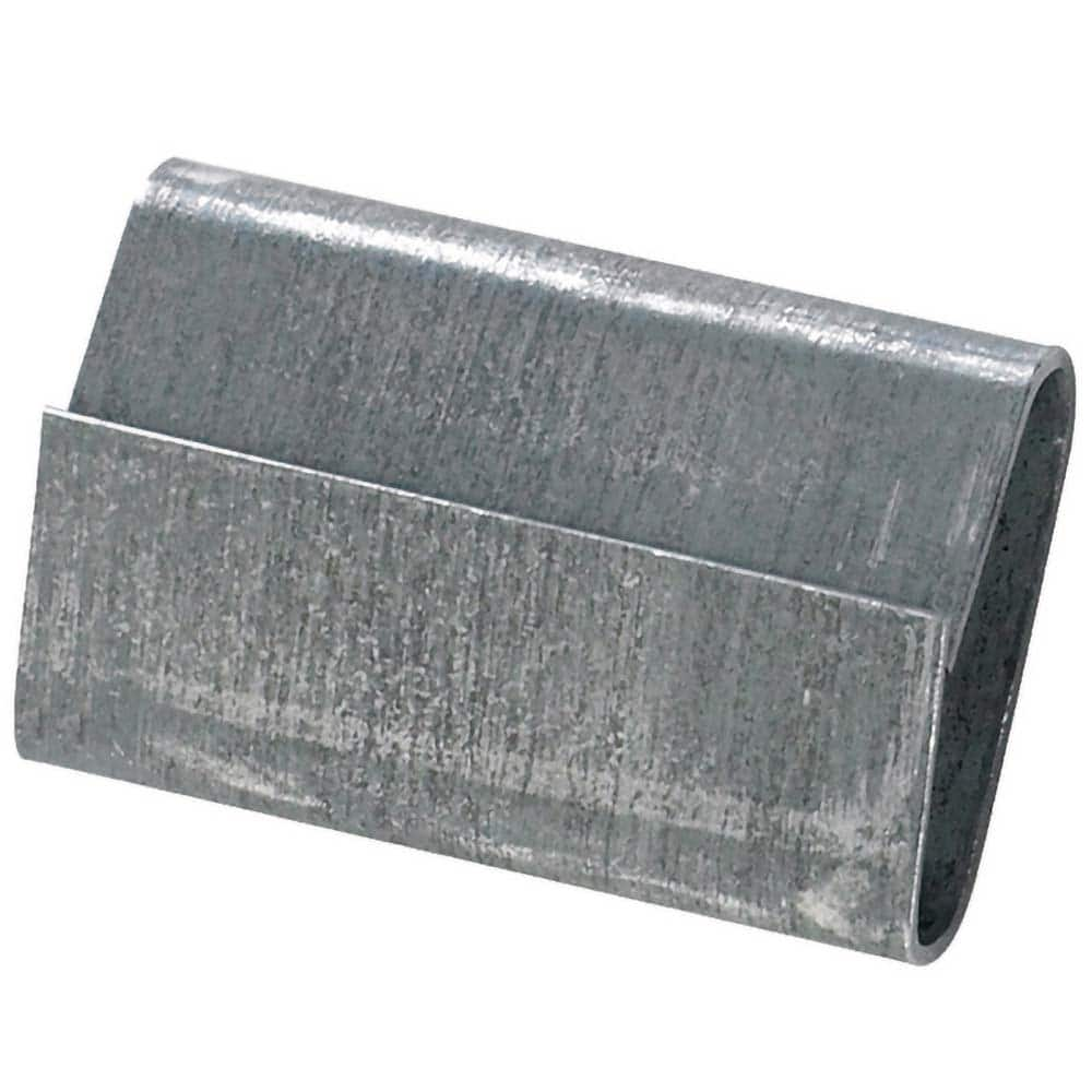 Value Collection - Strapping Seals & Buckles Type: Steel Strapping Seals - Closed/Thread On Width (Inch): 5/8 - Top Tool & Supply