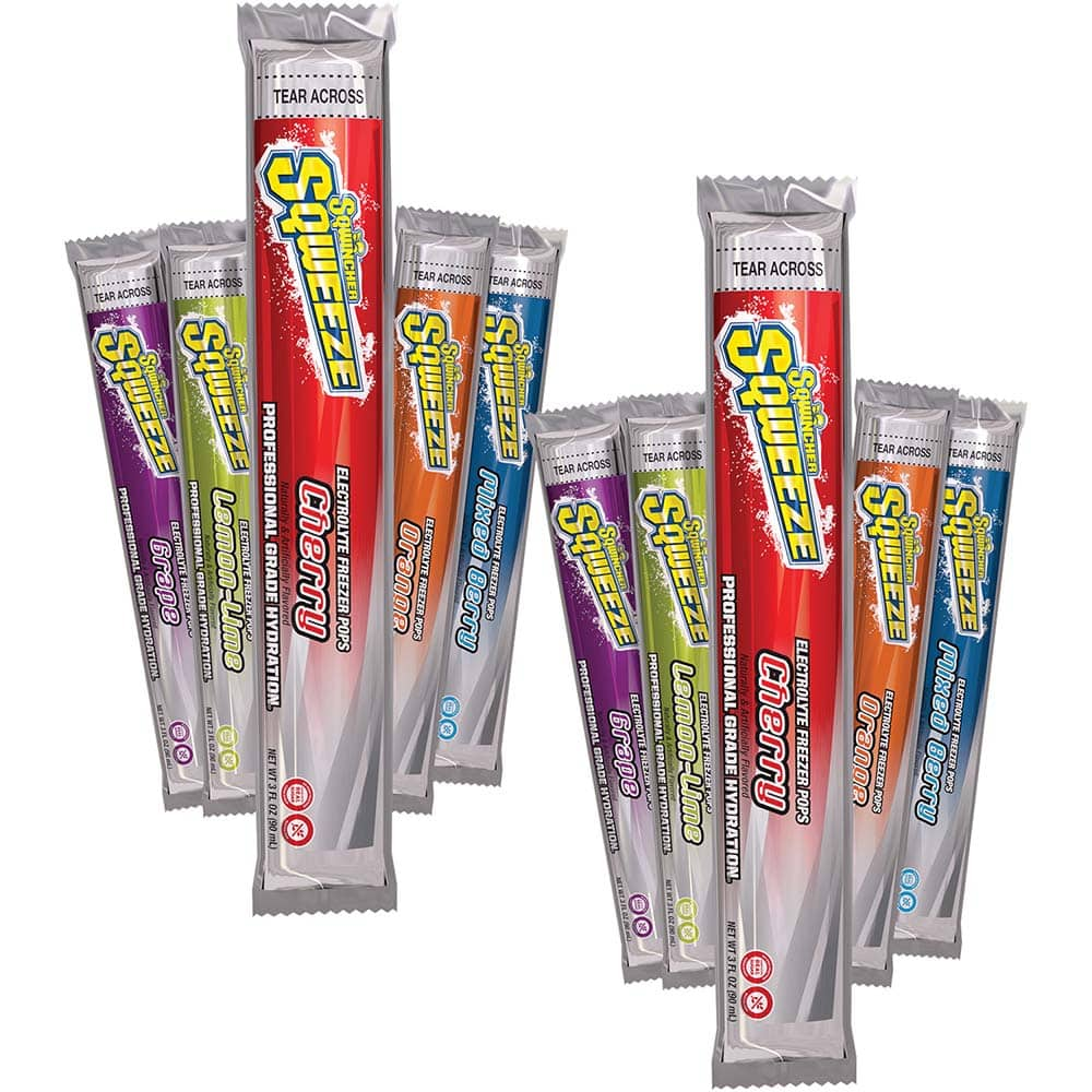 Sqwincher - 2 Cases of (150), 3 oz Pack of Assorted Freeze Pops - Top Tool & Supply